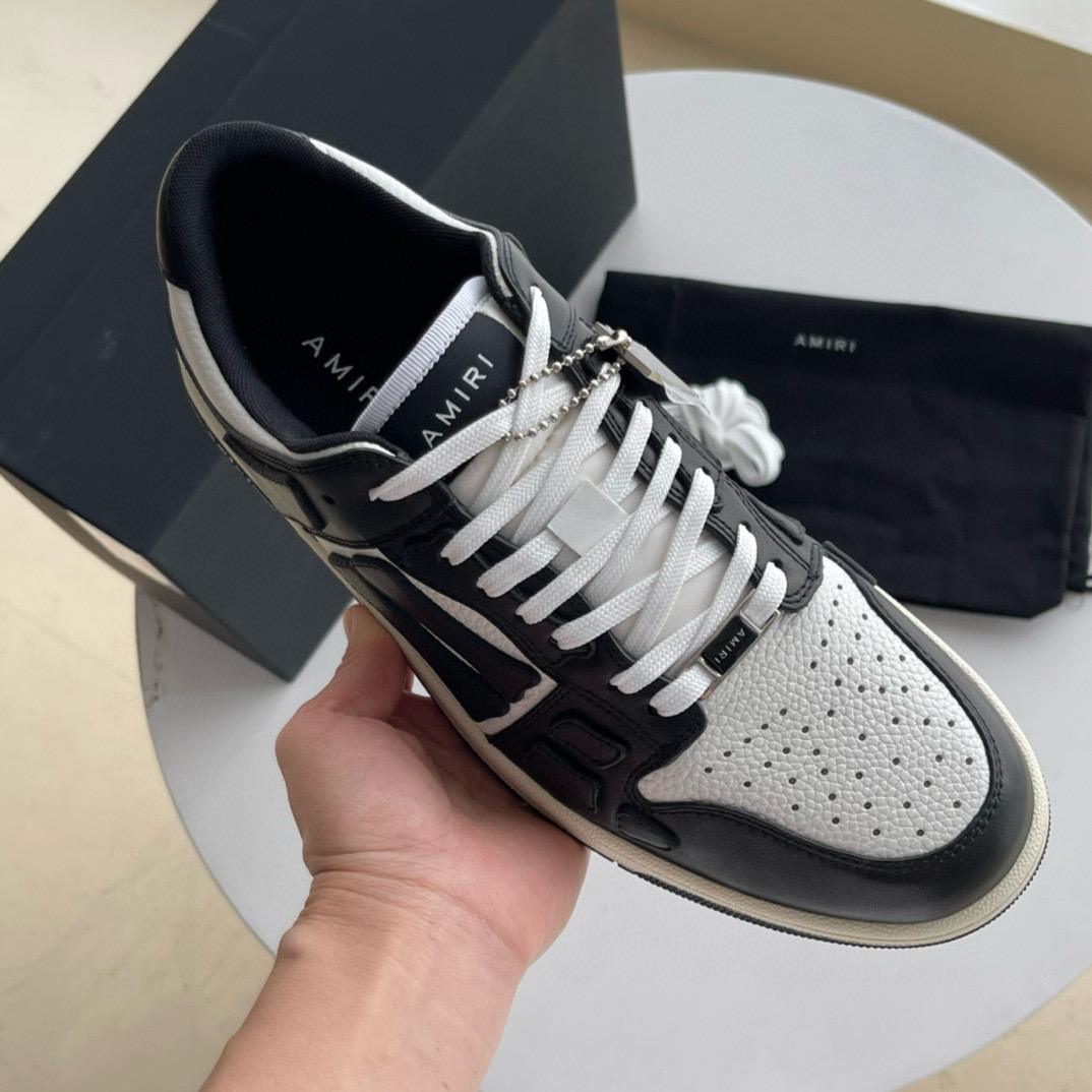 Amiri Skel Top Low Sneakers Black Amiri Skel Top Low Sneakers Black