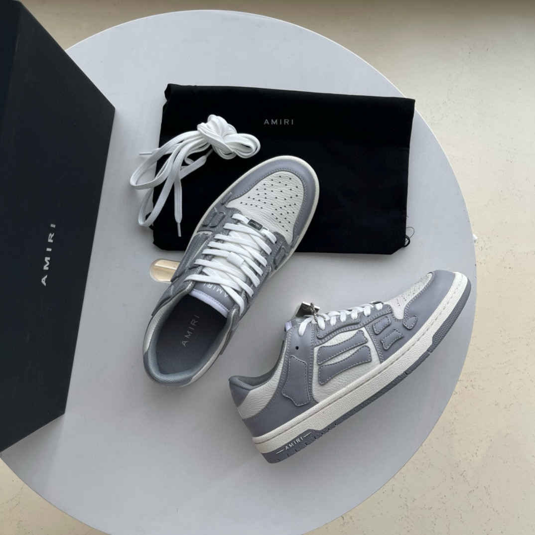 Amiri Skel Top Low Sneakers grey