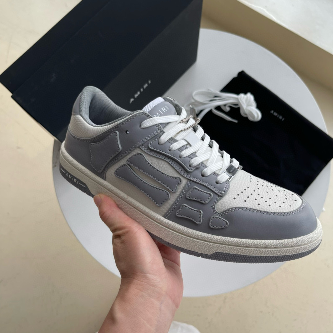 Amiri Skel Top Low Sneakers grey Amiri Skel Top Low Sneakers grey