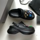 BALENCIAGA BB&CROCS HARDCROCS SANDALS