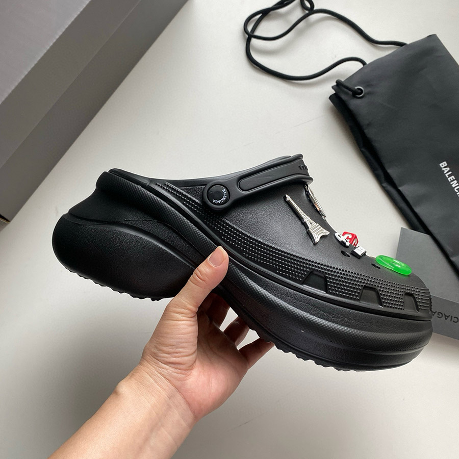 BALENCIAGA BB&CROCS HARDCROCS SANDALS