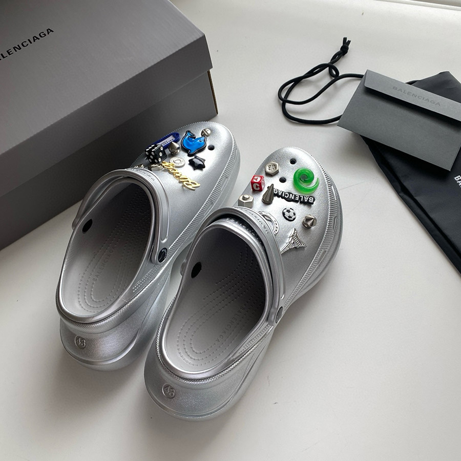 BALENCIAGA BB&CROCS HARDCROCS SANDALS