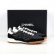 Chanel CC Quilted Calfskin Suede Sneakers Chanel CC Quilted Calfskin Suede Sneakers
