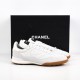 Chanel CC Quilted Calfskin Suede Sneakers Chanel CC Quilted Calfskin Suede Sneakers