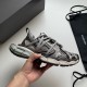 BALENCIAGA 3XL EXTREME LACE BLACK GREY BALENCIAGA 3XL EXTREME LACE BLACK GREY