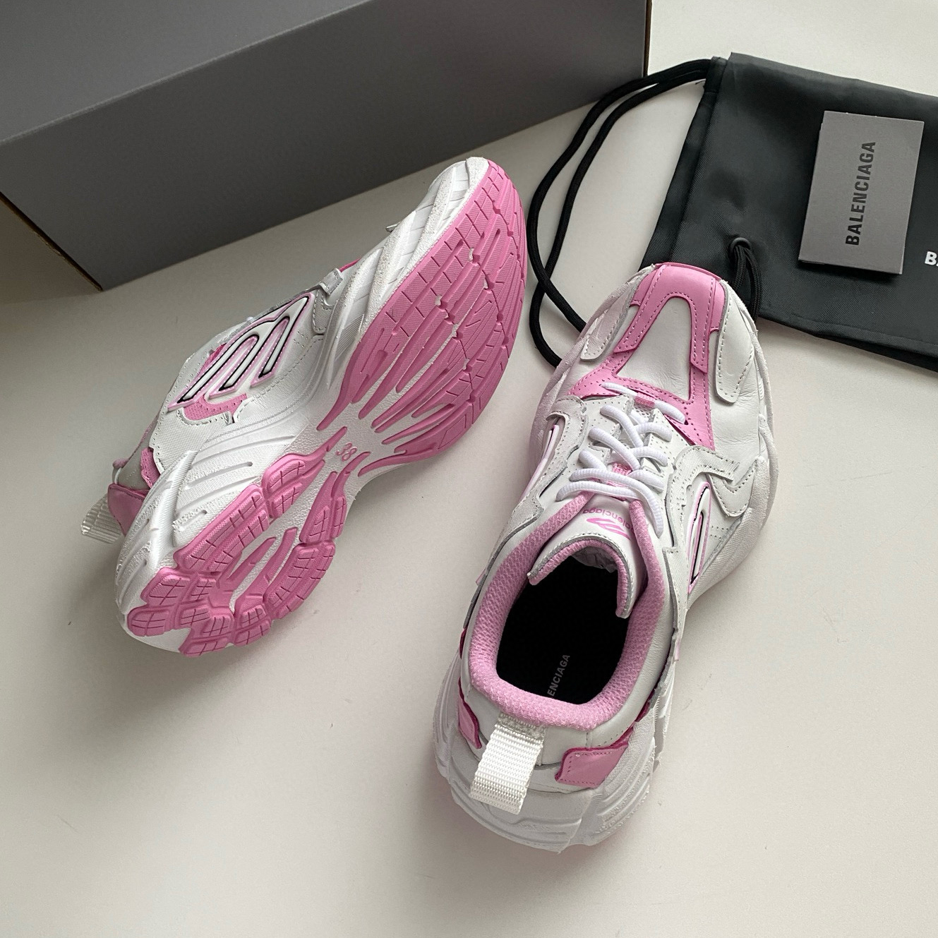 BALENCIAGA MONDAYHEEL SNEAKER PINK BALENCIAGA MONDAYHEEL SNEAKER PINK