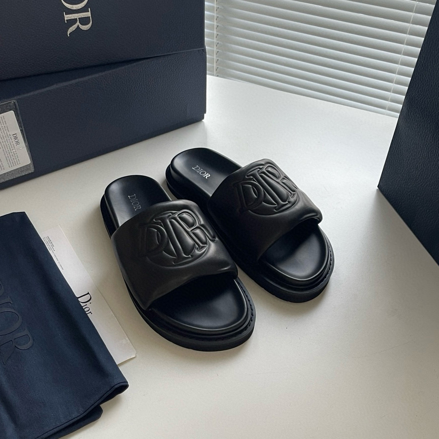 CHRISTIAN DIOR  AQUA CHARM SANDALS