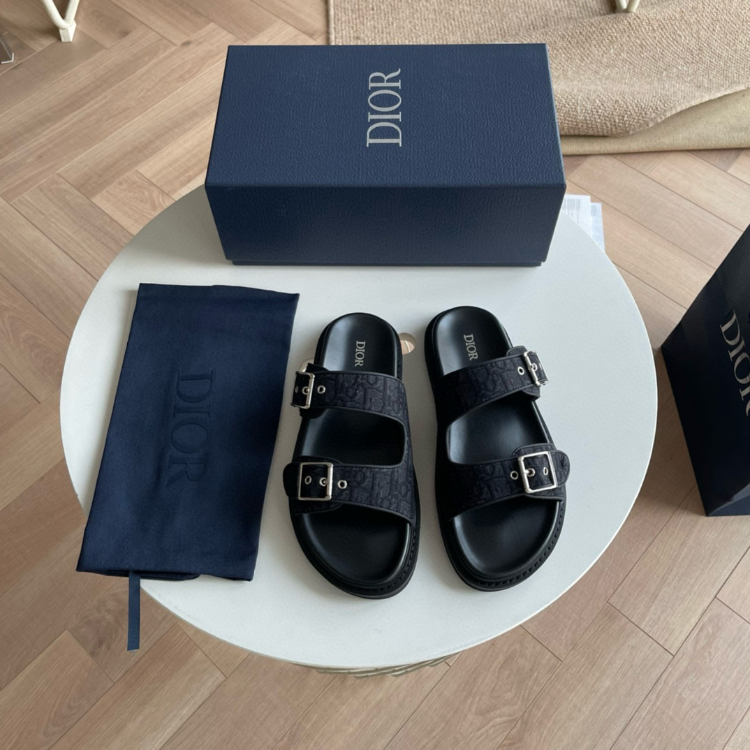 CHRISTIAN DIOR AQUA DIAMOND SANDALS BLACK CHRISTIAN DIOR AQUA DIAMOND SANDALS BLACK