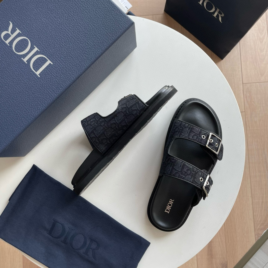 CHRISTIAN DIOR AQUA DIAMOND SANDALS BLACK CHRISTIAN DIOR AQUA DIAMOND SANDALS BLACK