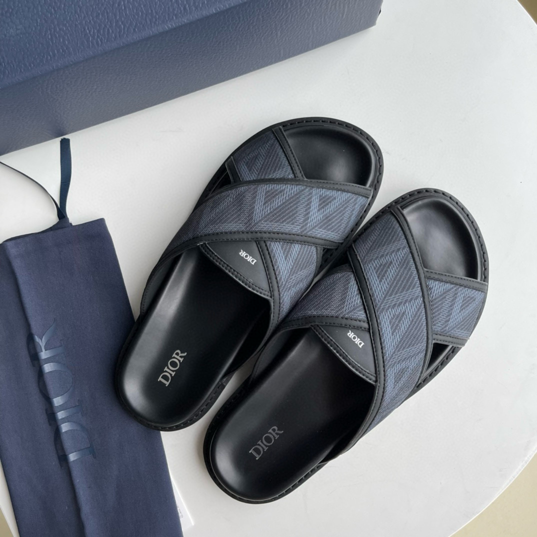 CHRISTIAN DIOR AQUA DIAMOND SANDALS