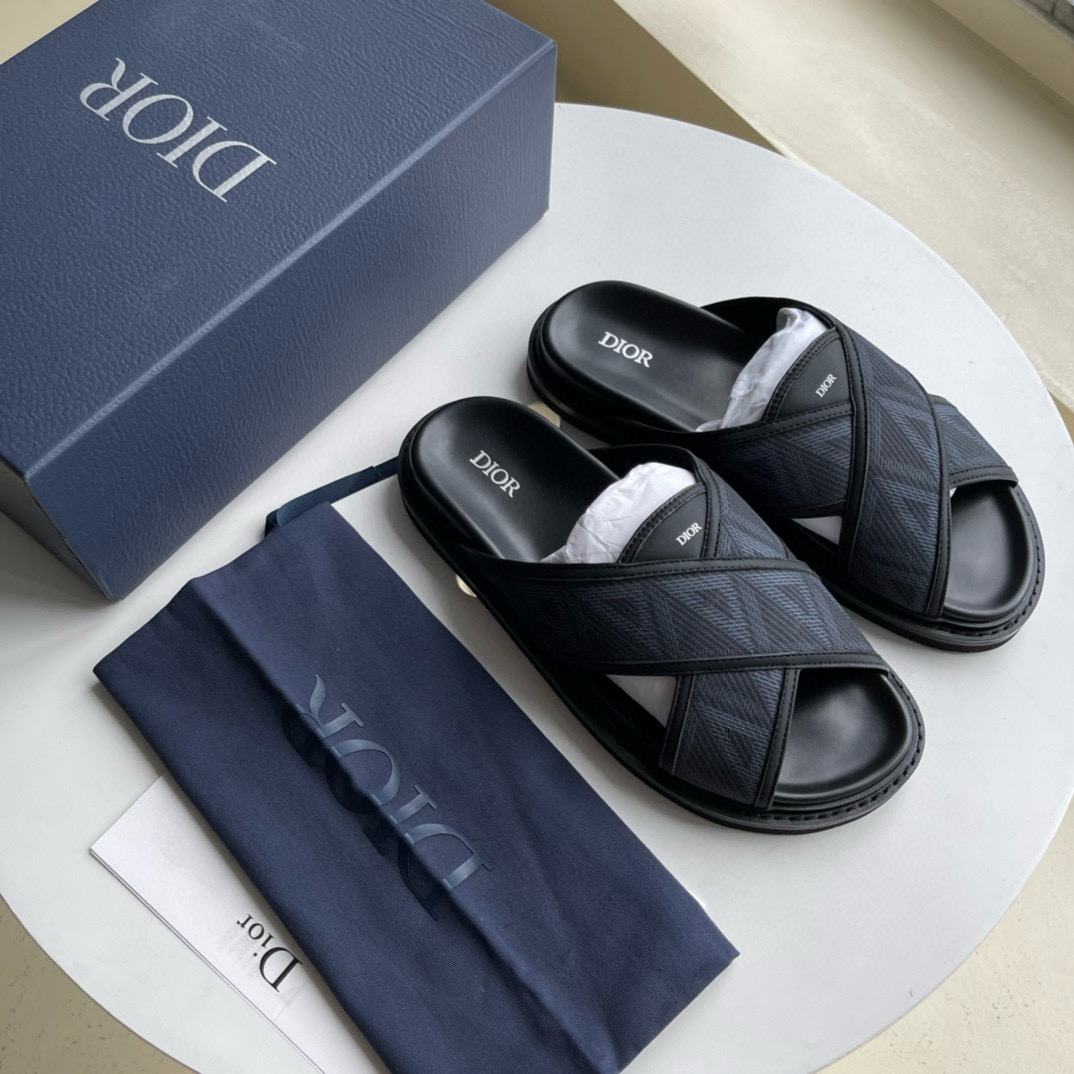 CHRISTIAN DIOR AQUA DIAMOND SANDALS