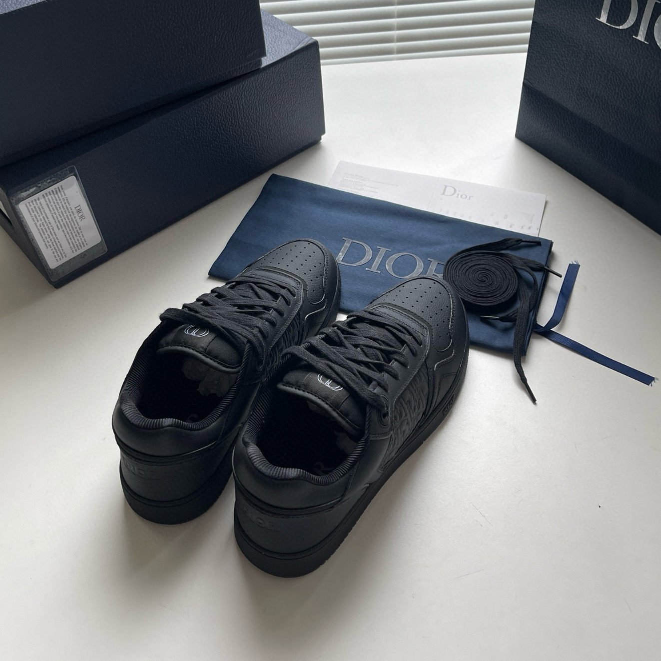 CHRISTIAN DIOR  B27 Black  Sneaker