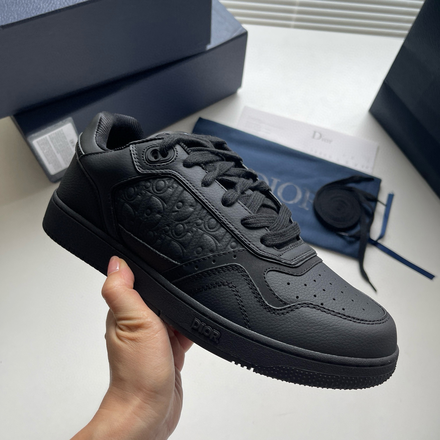 CHRISTIAN DIOR B27 Black Sneaker CHRISTIAN DIOR B27 Black Sneaker