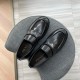 Prada Chocolate Brushed Leather Loafers Prada Chocolate Brushed Leather Loafers