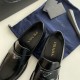 Prada Chocolate Brushed Leather Loafers Prada Chocolate Brushed Leather Loafers