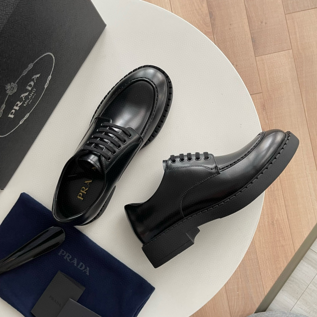 Prada Monolith Derby Shoes