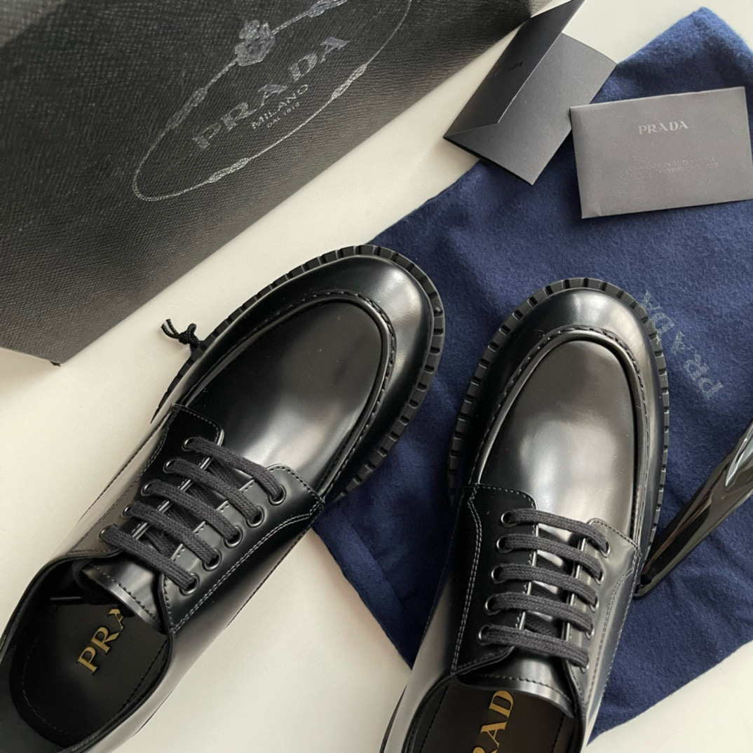 Prada Monolith Derby Shoes Prada Monolith Derby Shoes