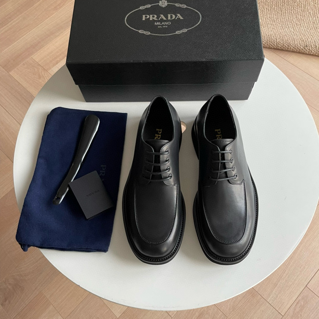 Prada Monolith Derby Shoes Prada Monolith Derby Shoes