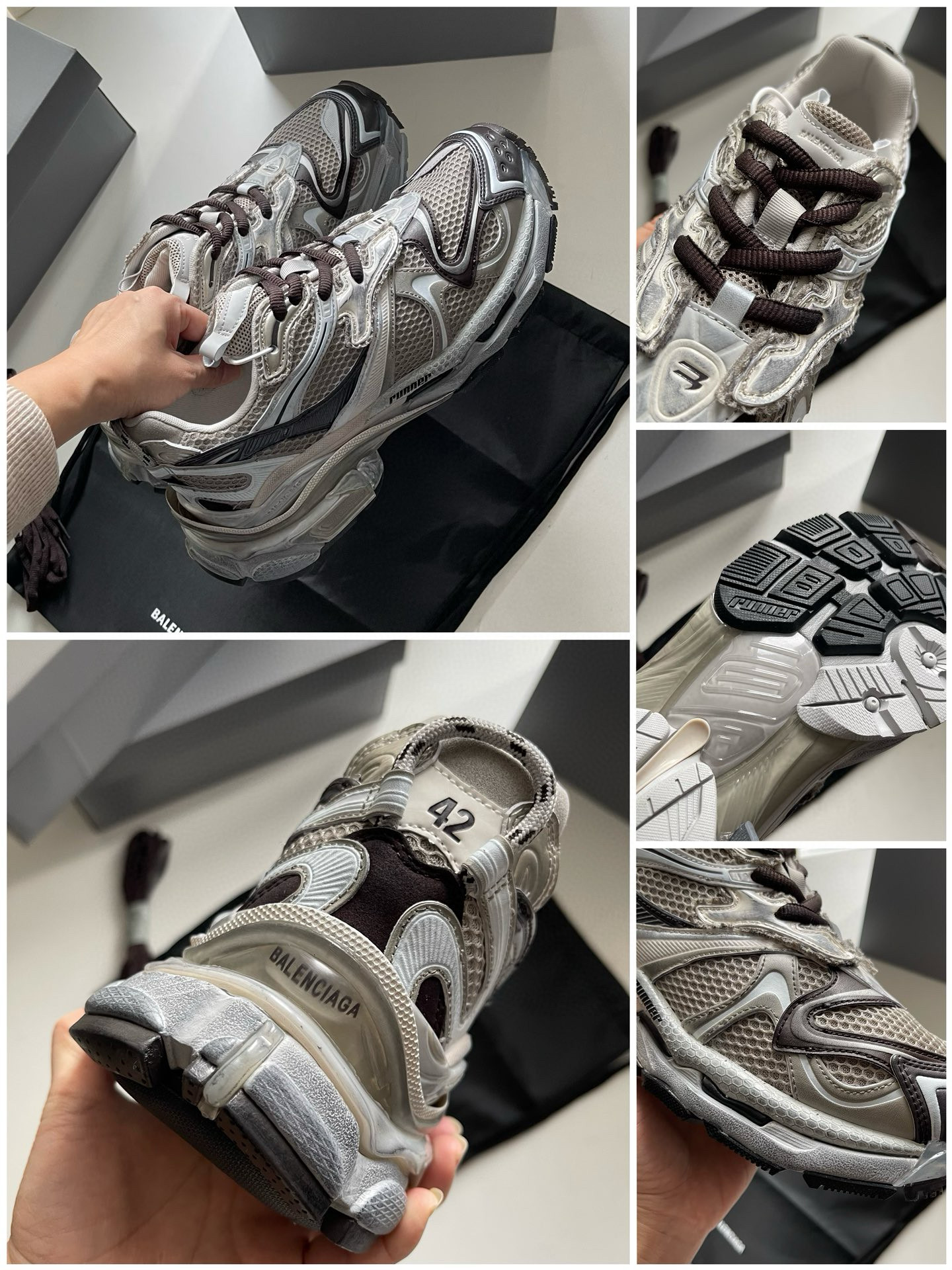 BALENCIAGA RUNNER GREY BALENCIAGA RUNNER GREY