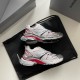 BALENCIAGA RUNNER RED WHITE SILVER BALENCIAGA RUNNER RED WHITE SILVER