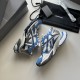 BALENCIAGA RUNNER WHITE GREY BLUE BALENCIAGA RUNNER WHITE GREY BLUE