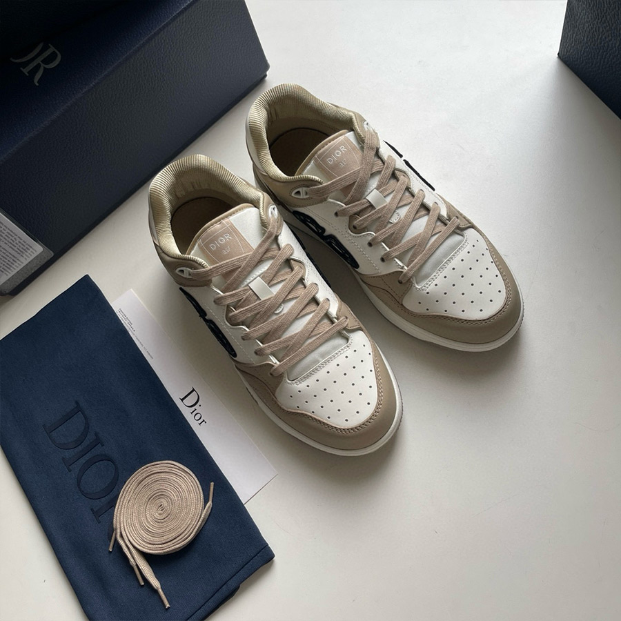 CHRISTIAN DIOR B57 SNEAKER BEIGE  WHITE