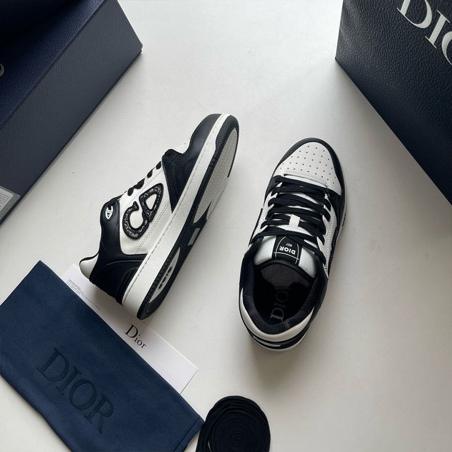 CHRISTIAN DIOR B57 SNEAKER BLACK WHITE CHRISTIAN DIOR B57 SNEAKER BLACK WHITE