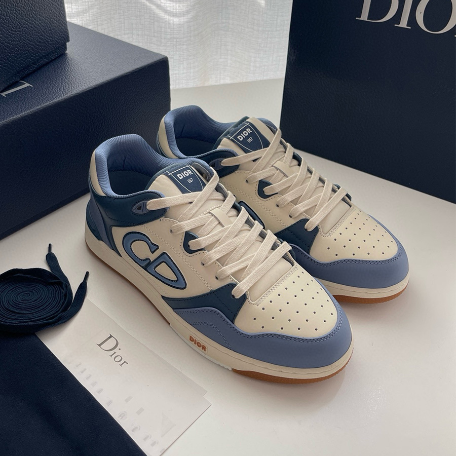 CHRISTIAN DIOR B57 SNEAKER WHITE BLUE