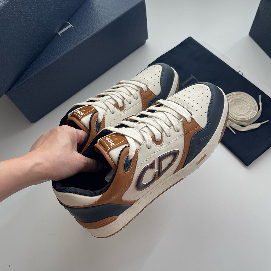 CHRISTIAN DIOR B57 SNEAKER WHITE BROWN CHRISTIAN DIOR B57 SNEAKER WHITE BROWN