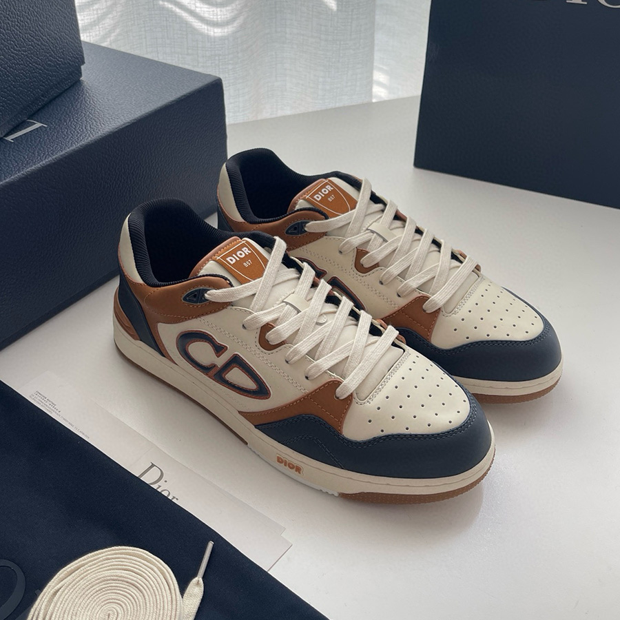 CHRISTIAN DIOR B57 SNEAKER WHITE BROWN