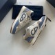 CHRISTIAN DIOR B57 SNEAKER WHITE GREY BLUE CHRISTIAN DIOR B57 SNEAKER WHITE GREY BLUE