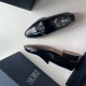 CHRISTIAN DIOR TIMELESS OBLIQUE PATENT LEATHER DERBY SHOES 