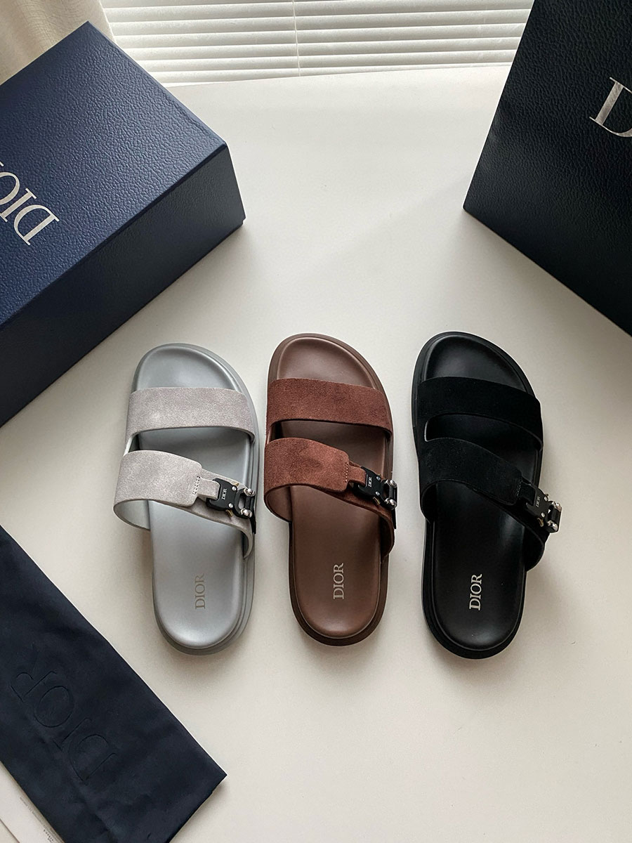 Dior aqua sandals