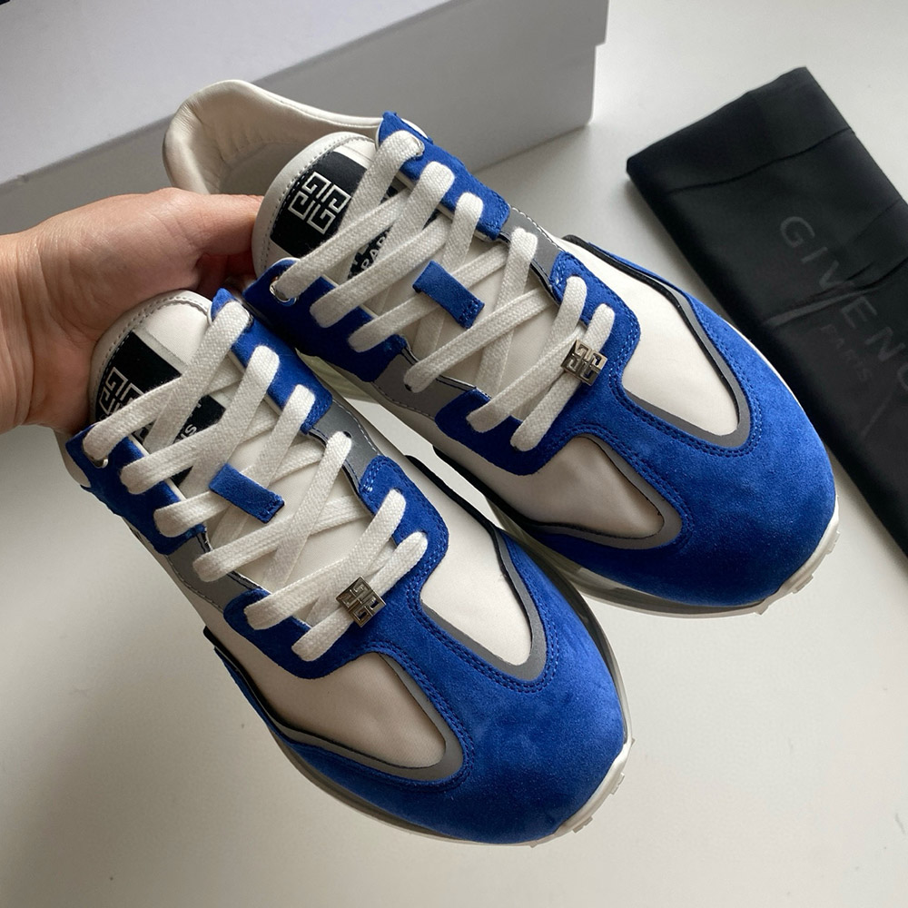 GIVENCHY SPORTS SNEAKER WHITE BLUE GIVENCHY SPORTS SNEAKER WHITE BLUE