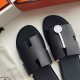 HERMÈS CLASSIC SANDALS BLACK HERMÈS CLASSIC SANDALS BLACK
