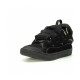LANVIN Curb Leather Low-Top Sneakers