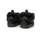 LANVIN Curb Leather Low-Top Sneakers