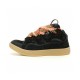 LANVIN Curb Leather Low-Top Sneakers