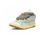 LANVIN Curb Leather Low-Top Sneakers