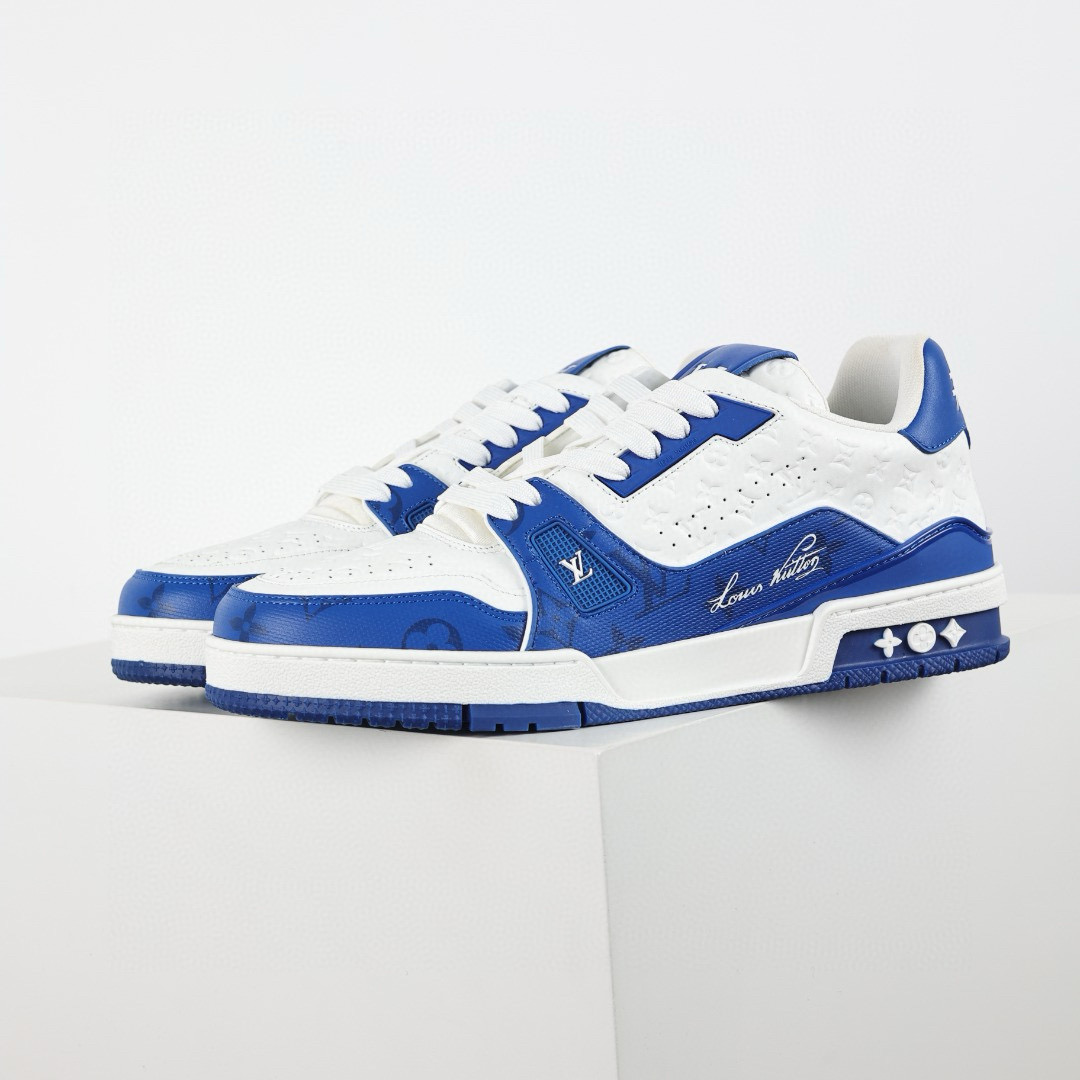 LOUIS VUITTON  LV Trainer Sneaker  blue