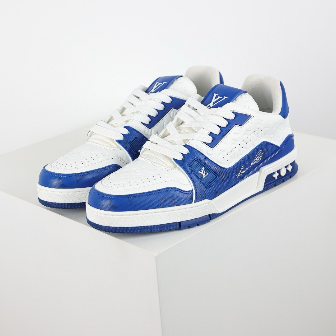 LOUIS VUITTON  LV Trainer Sneaker  blue