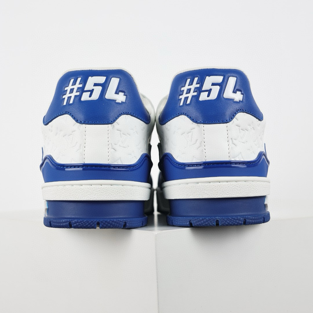 LOUIS VUITTON LV Trainer Sneaker blue LOUIS VUITTON LV Trainer Sneaker blue