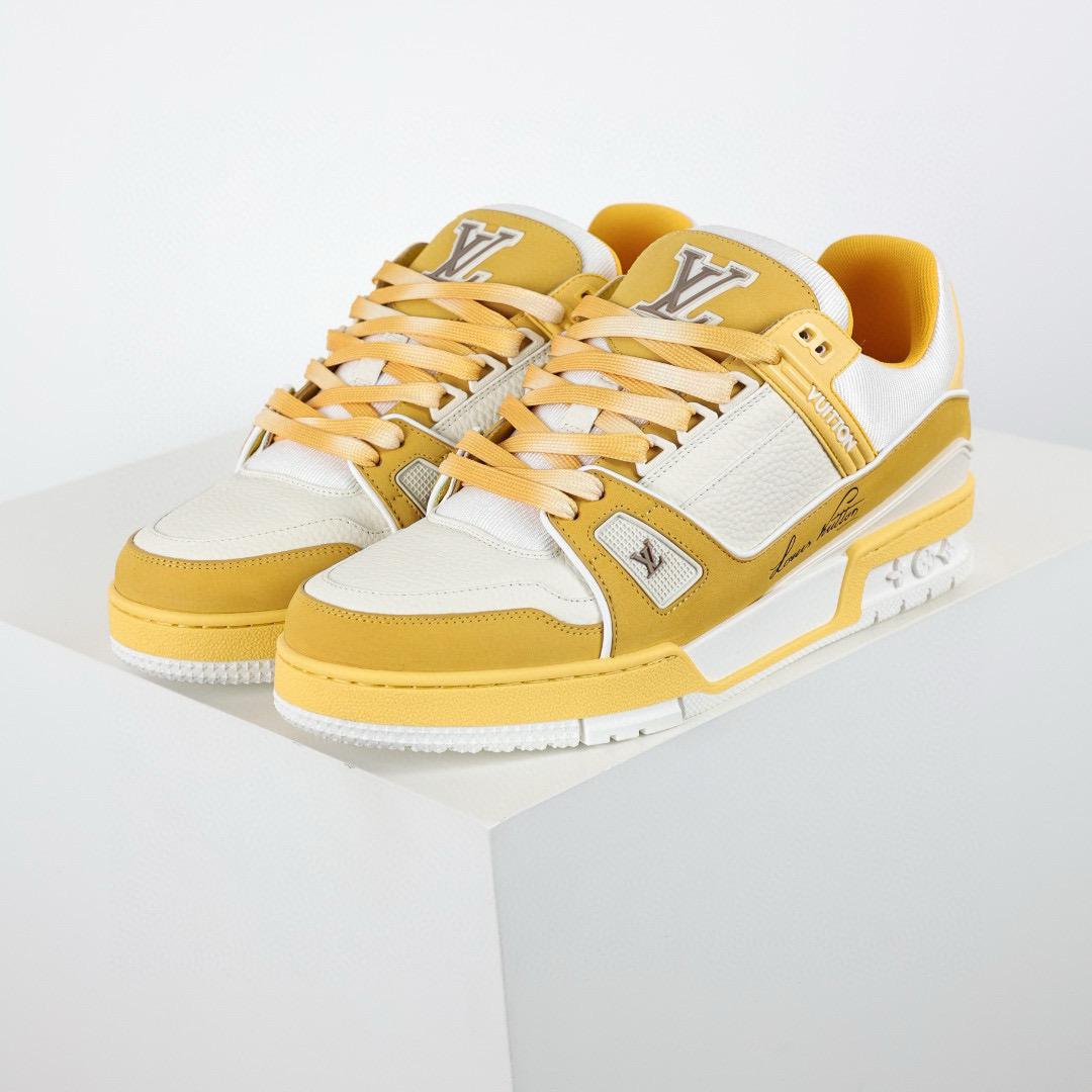 LOUIS VUITTON  LV Trainer Sneaker yellow