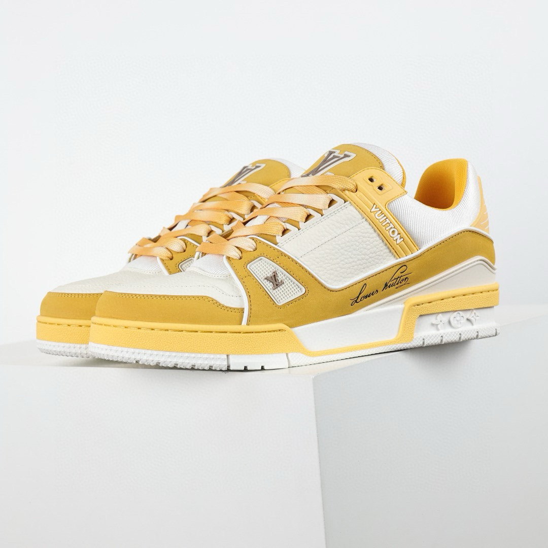LOUIS VUITTON  LV Trainer Sneaker yellow