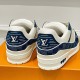 LOUIS VUITTON LV Trainer Sneaker blue jeans LOUIS VUITTON LV Trainer Sneaker blue jeans