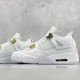 NIKE AIR JORDAN 4 WHITE GOLD AJ4 NIKE AIR JORDAN 4 WHITE GOLD AJ4