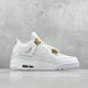NIKE AIR JORDAN 4 WHITE GOLD AJ4 NIKE AIR JORDAN 4 WHITE GOLD AJ4