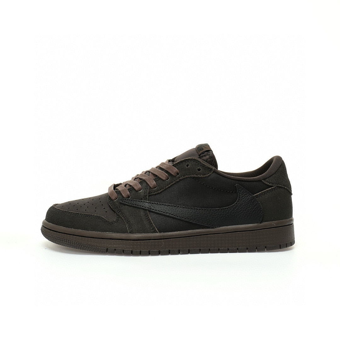 Travis Scott X Nike Air Jordan 1 Low OG SP"Velvet Brown"AJ1 