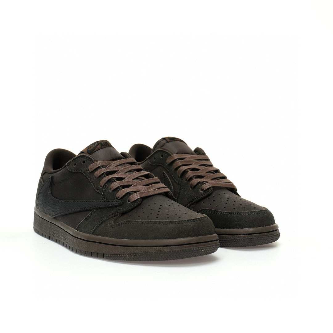 Travis Scott X Nike Air Jordan 1 Low OG SP"Velvet Brown"AJ1 