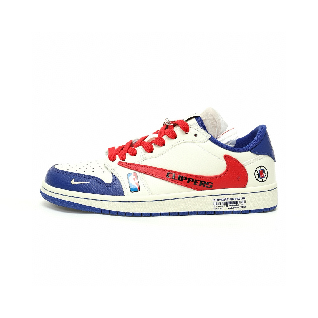 Travis Scott x Nike Air Jordan 1 Low OG"Los Angeles Clippers"AJ1